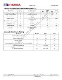 QBED8160 Datasheet Page 4