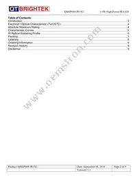 QBHP684-IR1AU Datasheet Page 2