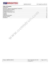 QBHP684-IR4BU Datasheet Page 2