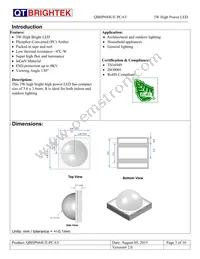 QBHP684UE-PCAV Datasheet Page 3