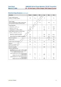 QBK020A0B1 Datasheet Page 3