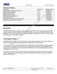 QBL7O30C Datasheet Page 8