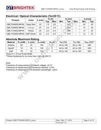 QBL7YA80D-MP4A Datasheet Page 4