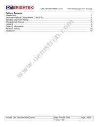 QBL7YG80D-MP4B Datasheet Page 2