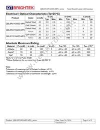 QBL8RAYA60D-MP6 Datasheet Page 4