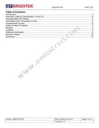 QBLP595-IW Datasheet Page 2