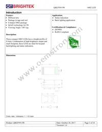 QBLP595-IW Datasheet Page 3