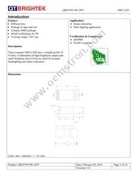 QBLP595-IW-2897 Datasheet Page 3