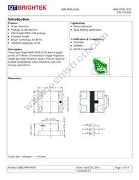 QBLP600-RGB Datasheet Page 3