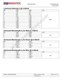 QBLP600-RGB Datasheet Page 5