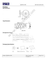 QBLP601-OIW Datasheet Page 9