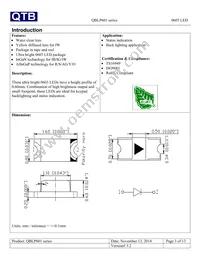QBLP601-YG Datasheet Page 3