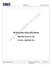 QBLP601-YIG Datasheet Cover