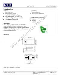 QBLP601-YIG Datasheet Page 3