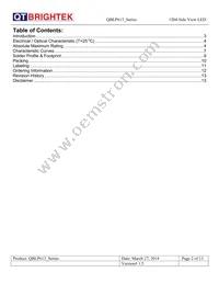 QBLP613-IG Datasheet Page 2