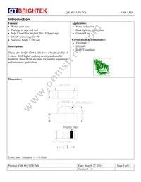 QBLP613-IW-CW Datasheet Page 3