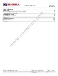 QBLP613-RIG-2790 Datasheet Page 2