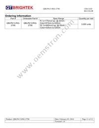 QBLP613-RIG-2790 Datasheet Page 11