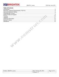 QBLP615-O Datasheet Page 2