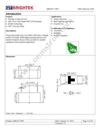 QBLP617-IW5 Datasheet Page 3