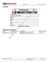 QBLP617-IW5 Datasheet Page 9