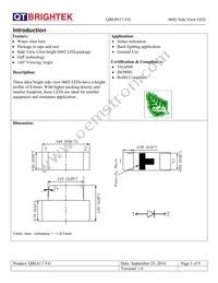 QBLP617-YG Datasheet Page 3