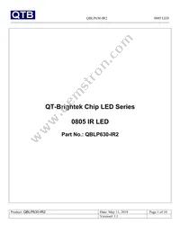 QBLP630-IR2 Datasheet Cover