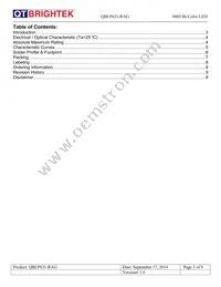 QBLP631-RAG Datasheet Page 2