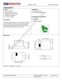 QBLP631-RAG Datasheet Page 3