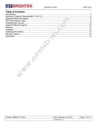 QBLP631-S Datasheet Page 2