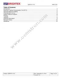 QBLP631-YG Datasheet Page 2