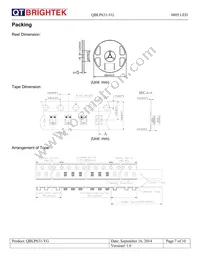 QBLP631-YG Datasheet Page 7