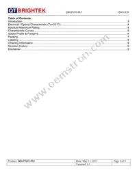 QBLP650-IR3 Datasheet Page 2
