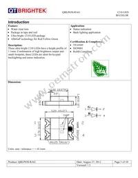 QBLP650-RAG Datasheet Page 3