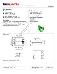 QBLP650-S2YG Datasheet Page 3