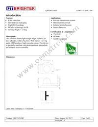 QBLP653-IR3 Datasheet Page 3