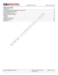 QBLP653-RAGUV Datasheet Page 2