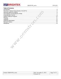 QBLP655R-IG Datasheet Page 2