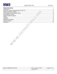 QBLP655R-IW-2897 Datasheet Page 2