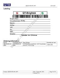 QBLP655R-IW-2897 Datasheet Page 9