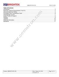 QBLP670-IW-NW Datasheet Page 2
