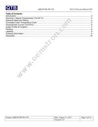 QBLP670R-IW-CW Datasheet Page 2