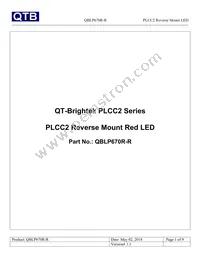 QBLP670R-R Datasheet Cover