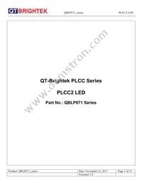 QBLP671E-IG Datasheet Cover