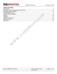 QBLP674-Y Datasheet Page 2