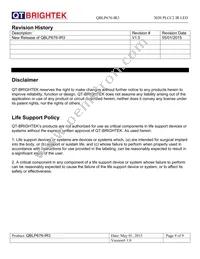 QBLP676-IR3 Datasheet Page 9