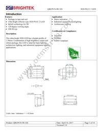 QBLP676-IW-NW Datasheet Page 3