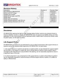 QBLP676-IW-NW Datasheet Page 10