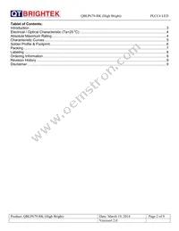 QBLP679-RK (HIGH BRIGHT) Datasheet Page 2