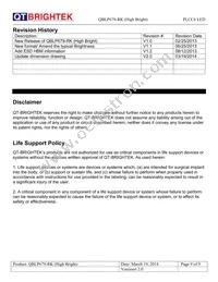 QBLP679-RK (HIGH BRIGHT) Datasheet Page 9